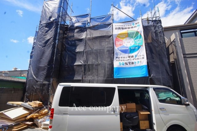 【外観】 | 八尾市福万寺町4丁目　【A号棟/全2棟】 | 【A号棟：只今建築中！2026年5月9日現在☆】