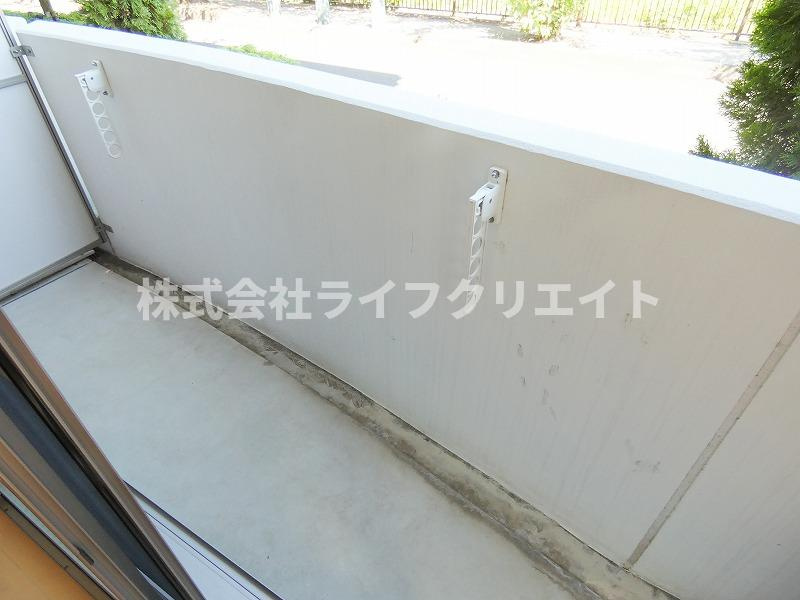 プレミアムコートみなみ野Ⅱのバルコニー