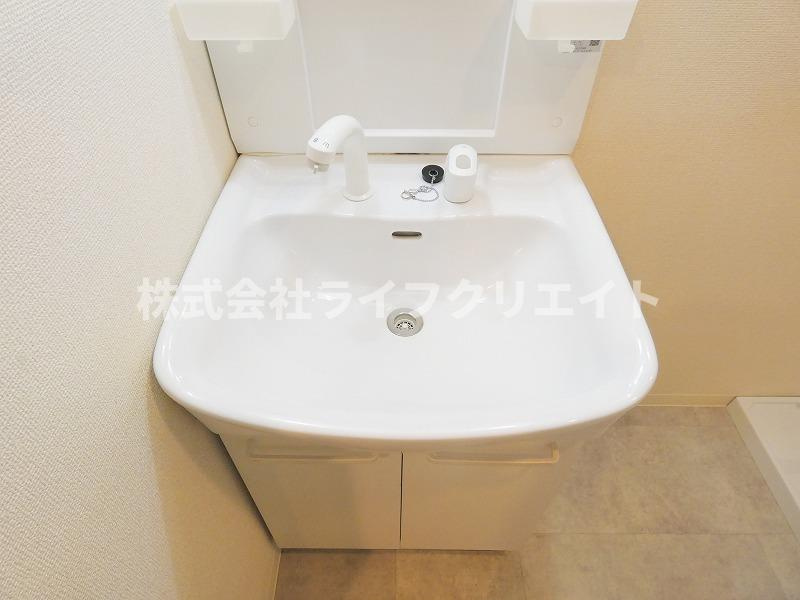 プレミアムコートみなみ野Ⅱの洗面所
