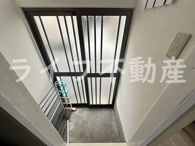 LaChance瓢箪山Annexの玄関