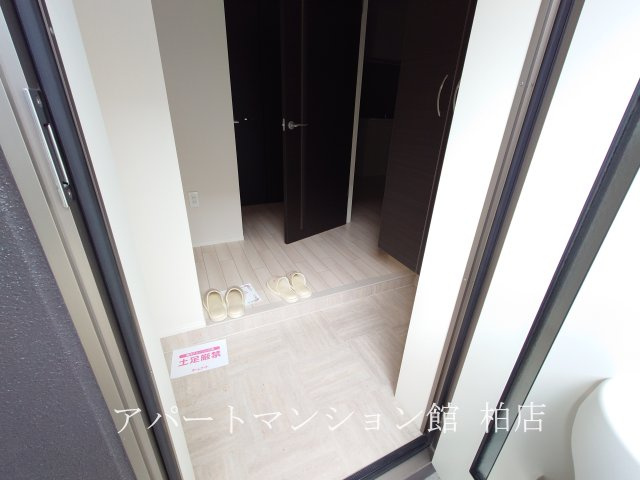仮称）柏市船戸　新築アパートの玄関