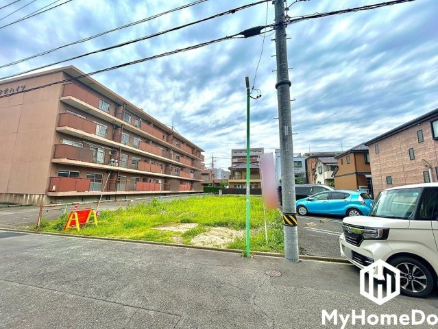 北区上飯田南町1期の前面道路含む現地写真