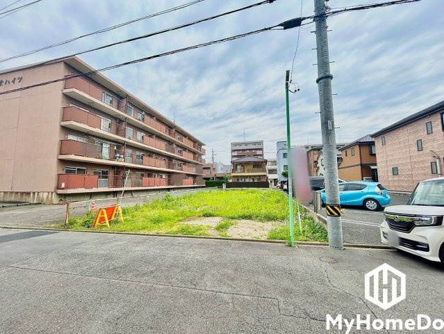 北区上飯田南町1期の前面道路含む現地写真