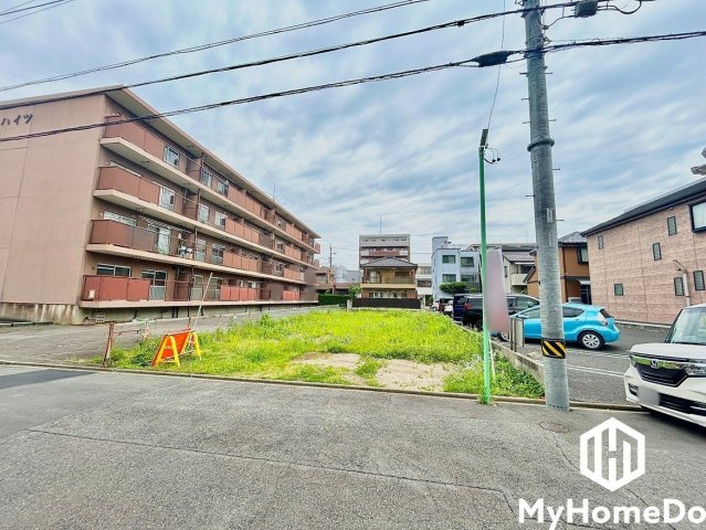 北区上飯田南町1期の前面道路含む現地写真