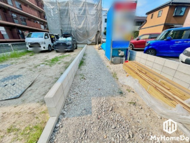 北区上飯田南町1期の駐車場