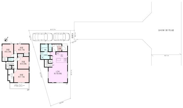 池田町5丁目新築一戸建の画像