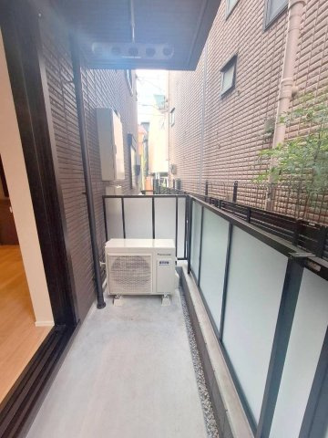 ベルティオン東新宿のバルコニー