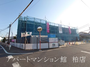 仮称）柏市船戸　新築アパートの外観