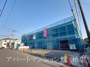 仮称）柏市船戸　新築アパートの外観