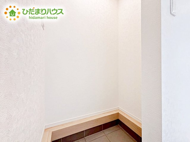 【収納】 | 那珂市瓜連第14　新築戸建　5号棟 | 土間収納は履物・ベビーカー・三輪車などお子様用の遊び道具も収納できますね