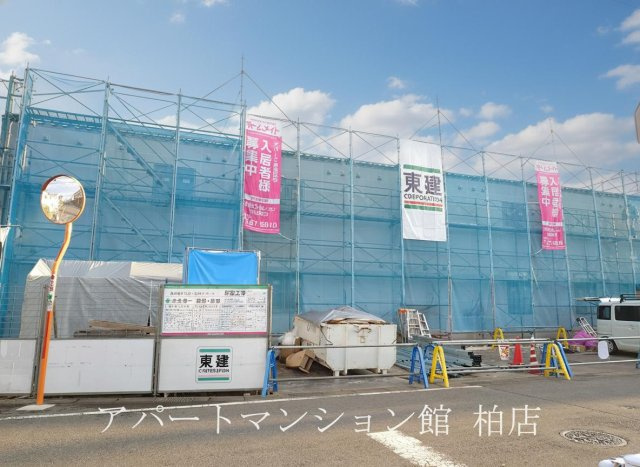 仮称）柏市船戸　新築アパートのエントランス|完成イメージです ※現況優先