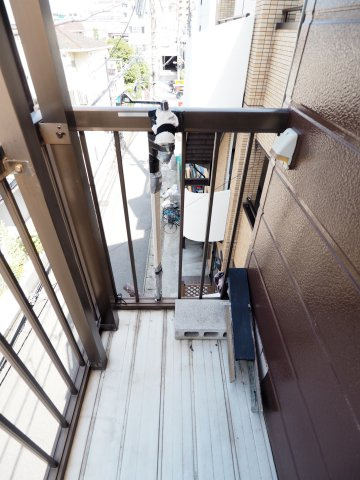 室外洗濯機置き場