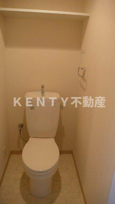 【トイレ】 | リュクス高輪台 | 清潔感のあるトイレです