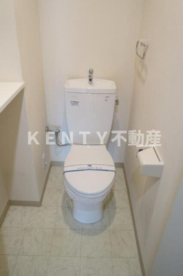 【トイレ】 | リュクス高輪台 | ゆったりとした空間のトイレです