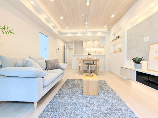 ライオンズステージ門前仲町冬木の居間・リビング|～リビング写真～