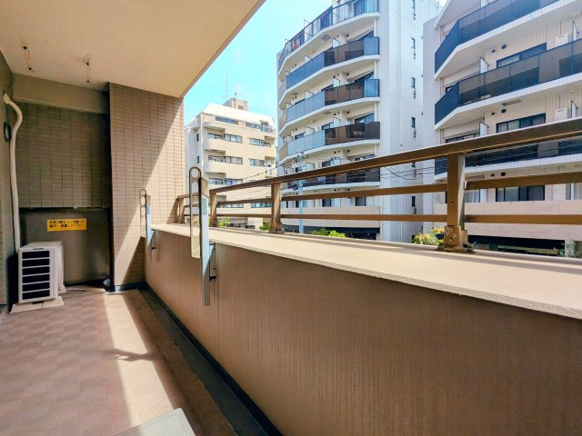ライオンズステージ門前仲町冬木のバルコニー|～バルコニー写真～