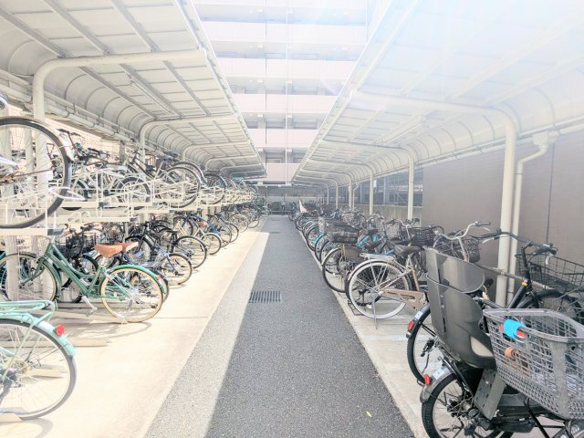 ライオンズステージ門前仲町冬木の駐輪場|～駐輪場 写真～