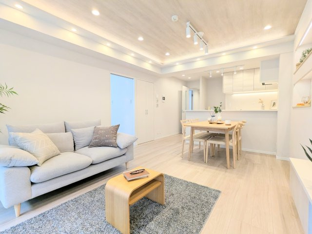 ライオンズステージ門前仲町冬木の居間・リビング|～リビング写真～