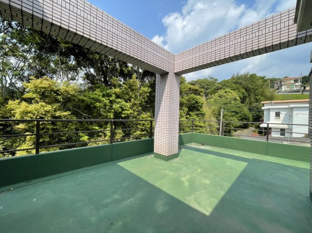 鹿児島市西坂元町戸建てのバルコニー