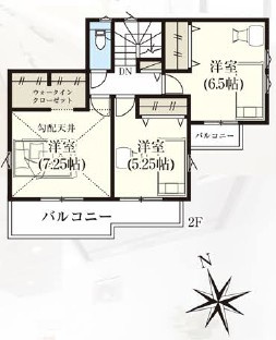 【間取り】 | 蓮田市閏戸　新築戸建