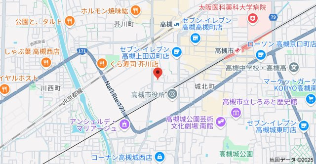 メゾンローリエの地図