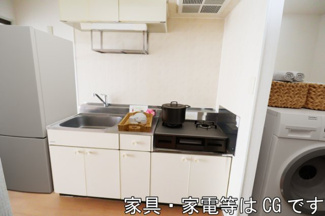 【キッチン】 | ライトハウス | 家具・家電等はCGです。