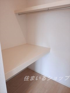 広島市安佐北区亀山２丁目のアパートの設備|ウォークインクローゼット
