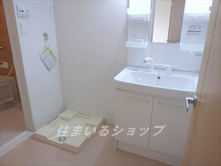 広島市安佐北区亀山２丁目のアパートの洗面所|シャンプードレッサー
