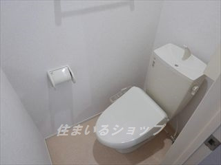 広島市安佐北区亀山２丁目のアパートのトイレ|シャワートイレ
