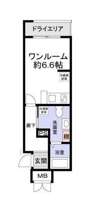 レジス飛鳥山公園の間取り|間取りです。