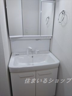 安芸高田市吉田町国司のアパートの洗面所|シャンプードレッサー