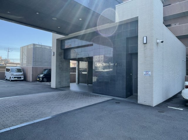 アルファステイツ竹原のその他共用部分|エントランス入口です