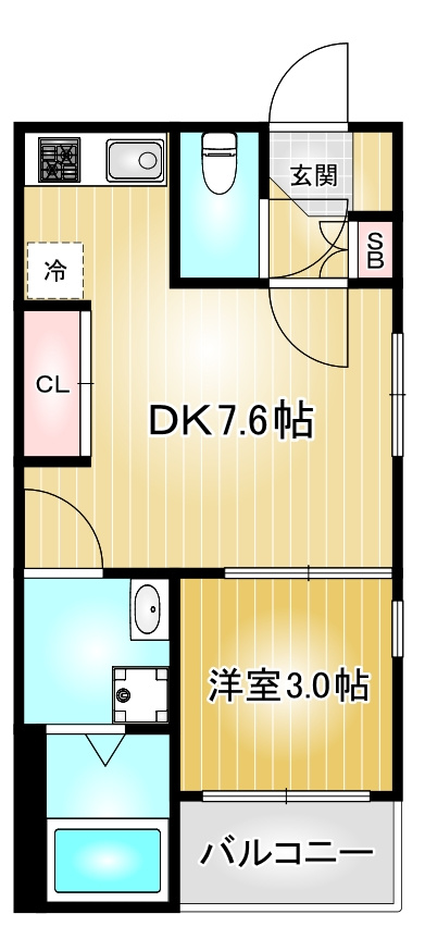 レガーレ尾頭橋|名古屋市の賃貸ならMy賃貸の間取り|レガーレ尾頭橋