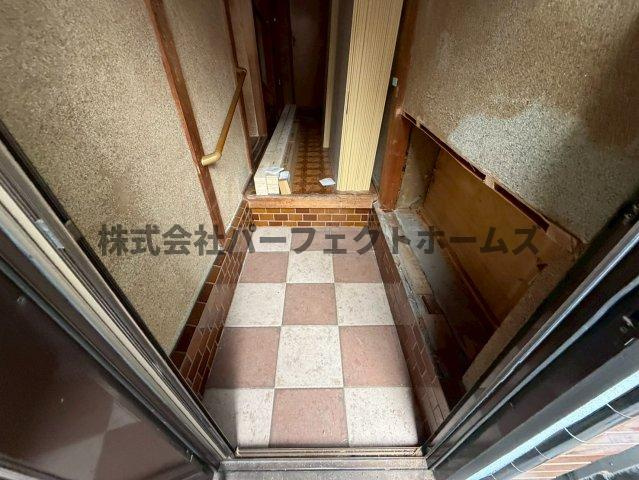松丘町戸建　賃貸の玄関|玄関です