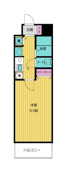 ルシェール西葛西の間取り|間取りです。