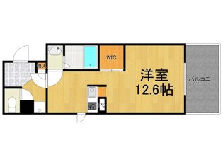 ルミネ甲東園の間取り