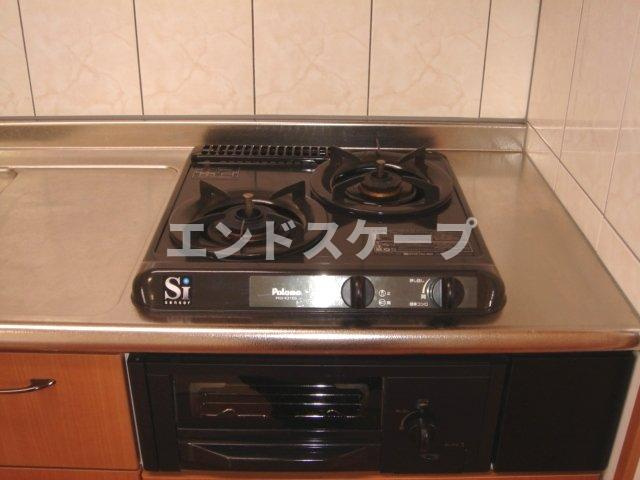 スマイル　リングのキッチン|グリル付コンロ
高崎、前橋のお部屋探しはエンドスケープまで！お客様の理想お聞かせ下さい♪