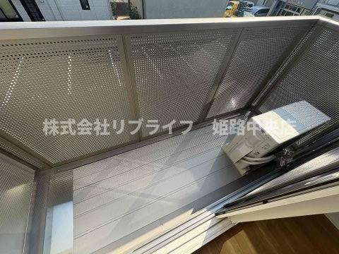 ハイムメゾン白鳥台のバルコニー