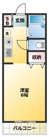 メゾンオーキスの間取り