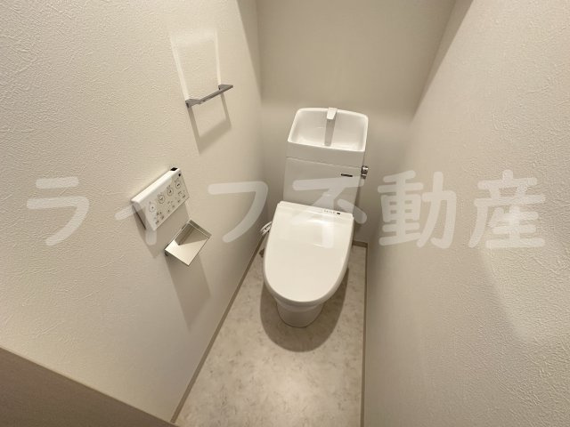 ルミエール若江岩田のトイレ