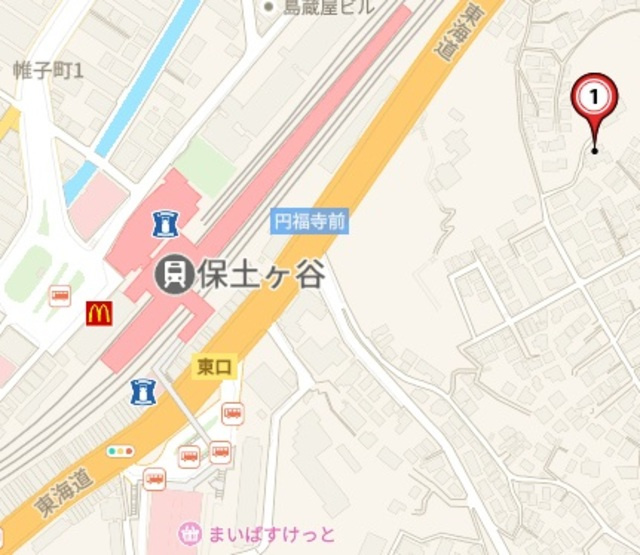 メゾン・ド・ウィスタリアの地図