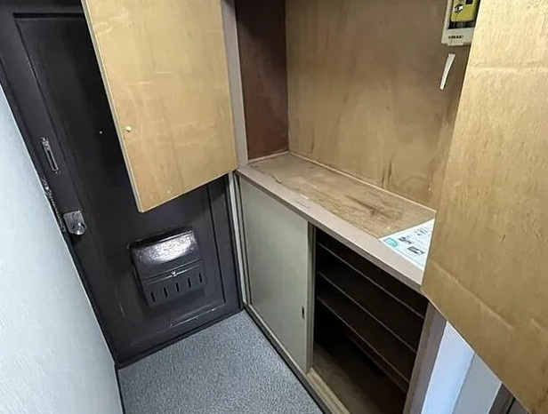 梨苑マンションの収納