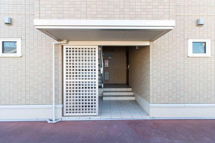 クオーレ　B棟のエントランス