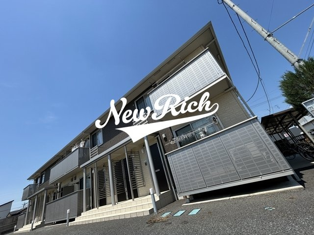 伊勢崎市北千木町のアパートの外観