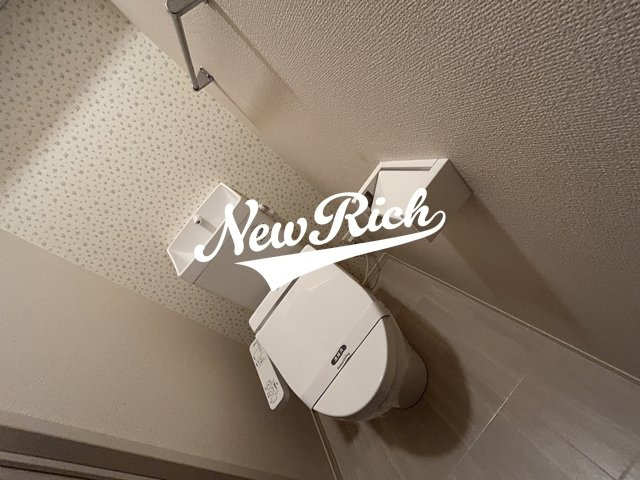 伊勢崎市北千木町のアパートのトイレ