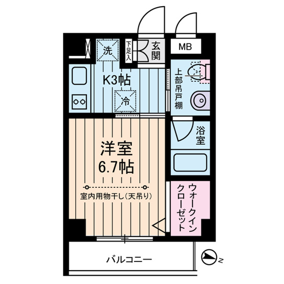 【間取り】 | ドゥーシエル桜新町
