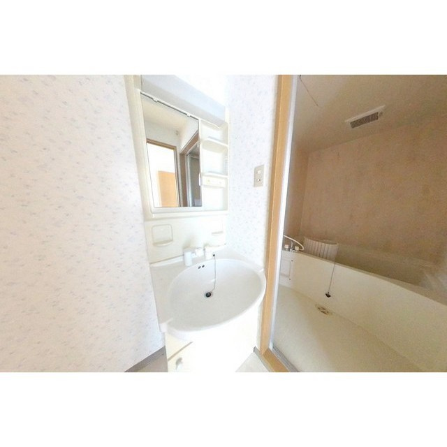 岐阜市清本町１丁目のアパートの洗面所