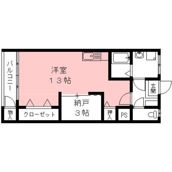 辻久ビルの間取り