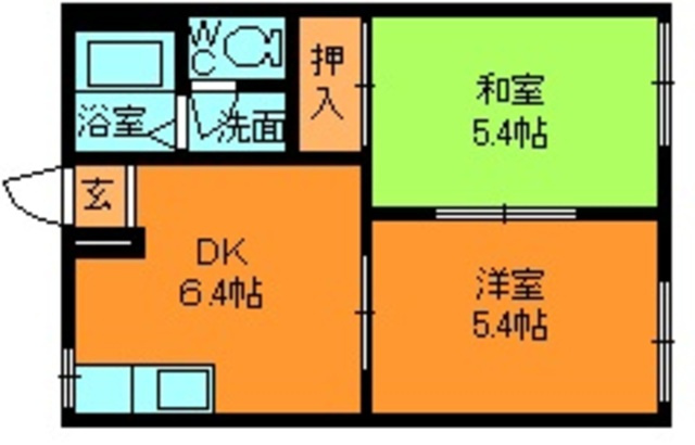 レジデンス桜ヶ丘の間取り