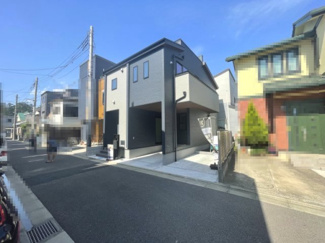 【前面道路含む現地写真】 | 大和市中央林間西　全1棟 | 前面道路
